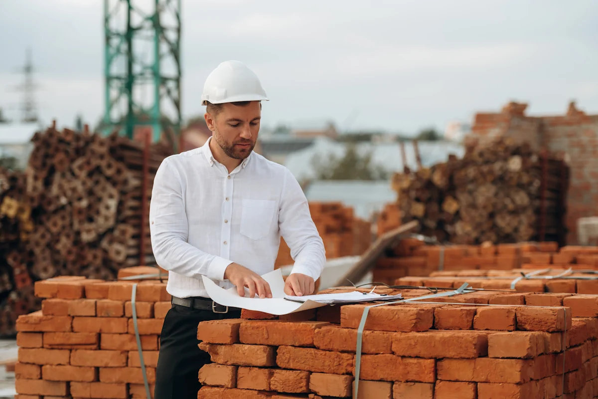 un chef de chantier de maison individuelle expérimenté